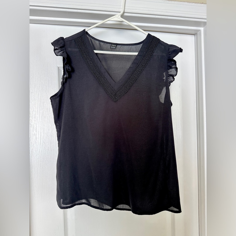 SHEIN Black Blouse
